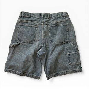 Urban Star Baggy Carpenter Denim Shorts 90s Y2K Skater Jean Shorts Size 35